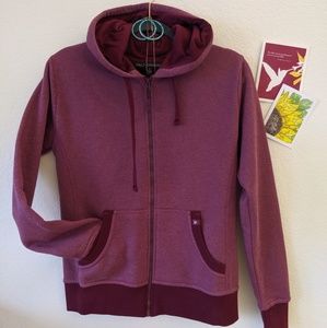 Brand new super soft organic zip hoodie